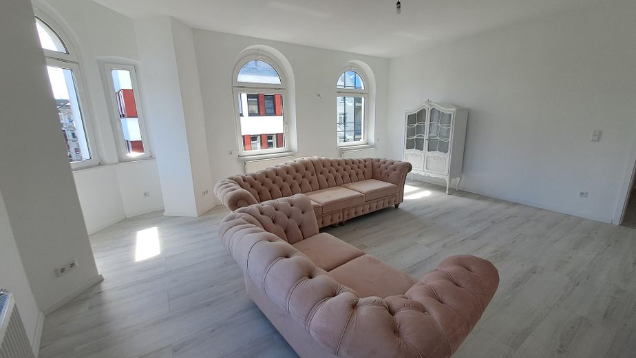6 Raumwohnung bestehend aus 2 zusammengelegten ETW – Wohnzimmer