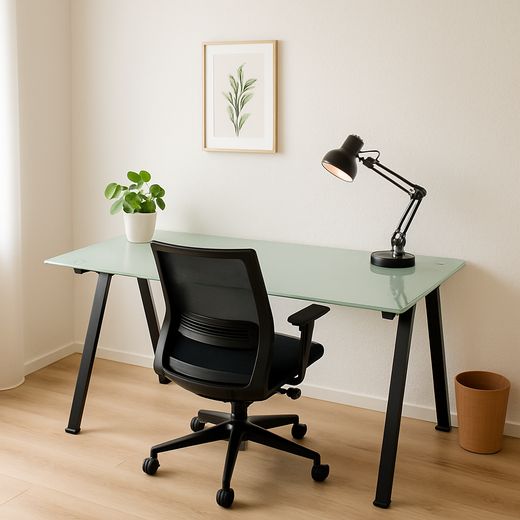 Ambiance penthouse avec vue sur la Spree - appartement lumineux de 4,5 pièces à Friedrichshain – Homeoffice 1