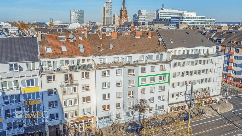 Stadtleben mit Charme - Eigentumswohnung in Düsseldorf-Unterbilk – Hausansicht