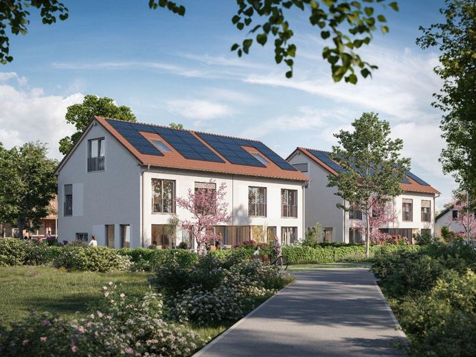 Family semi-detached house on the outskirts of Munich – Außen