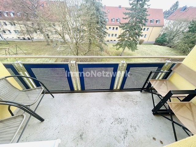 **4- Zimmer Wohnung mit Balkon. Sorgfältig saniert. Sofort verliebt** – Balkon