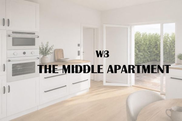 5% depreciation allowance - Live stylishly on 92 m² or rent out profitably – The Middle Apartment