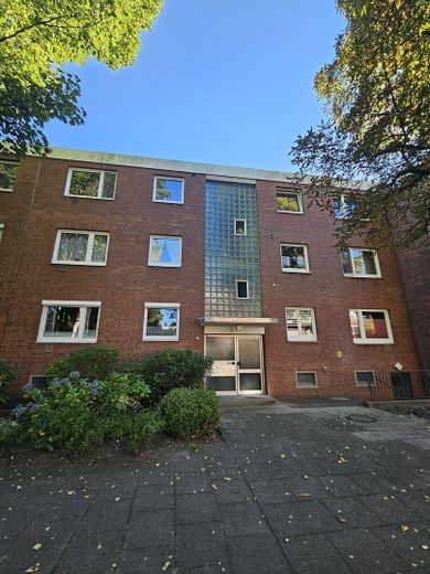 Blick auf den Eingang