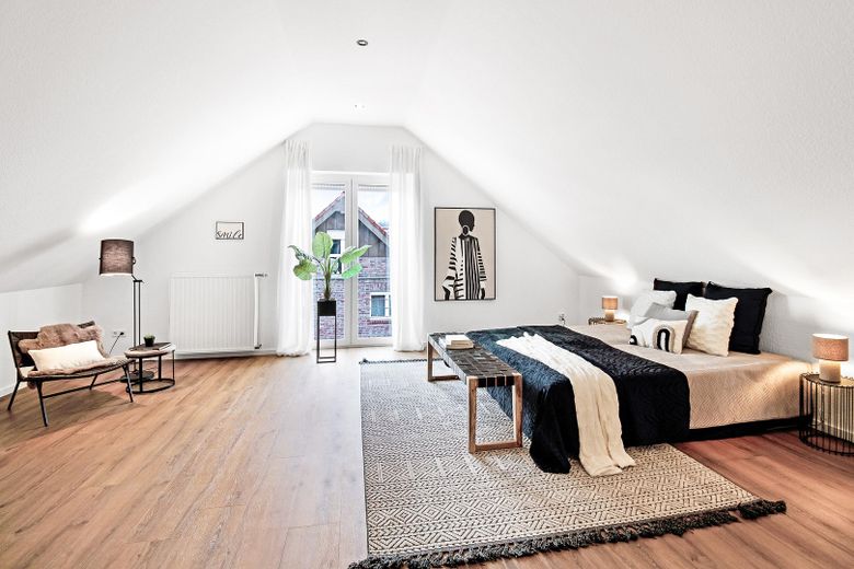 Studio im Spitzboden