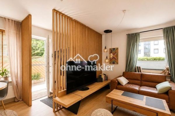 Modernisierte 3-Zimmer-Terrassenwohnung mit Garage in Buxtehude-Altkloster