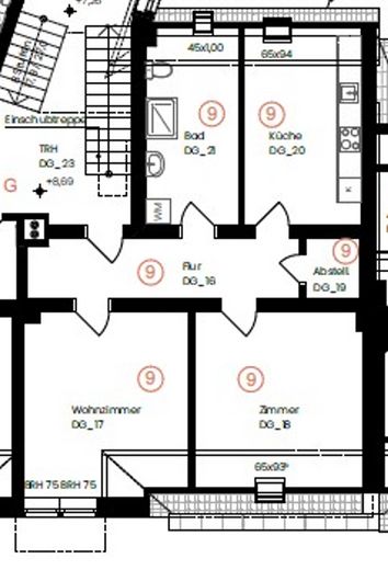 Gemütliche 2-Zimmer-DG_Wohnung inkl. EBK – zentral im beliebten Paulusviertel – Foto 9
