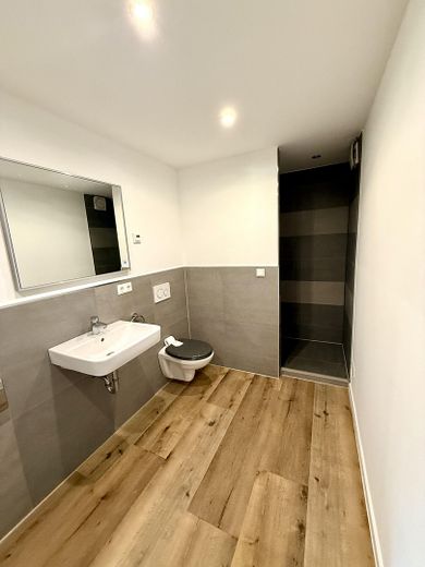 Modernes Haus mit großem Garten, Wärmepumpe & Smart Home in Bissendorf-Wietze – Bad im EG