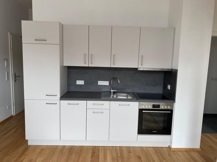 Lichtdurchflutete Neubau 3,5-Zimmer Maisonettewohnung: Loft-Charakter in zentraler Lage – Einbauküche EG