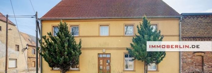 IMMOBERLIN.DE - Luckenwalde yakınlarında muhteşem konumda son derece hoş dört cepheli çiftlik evi