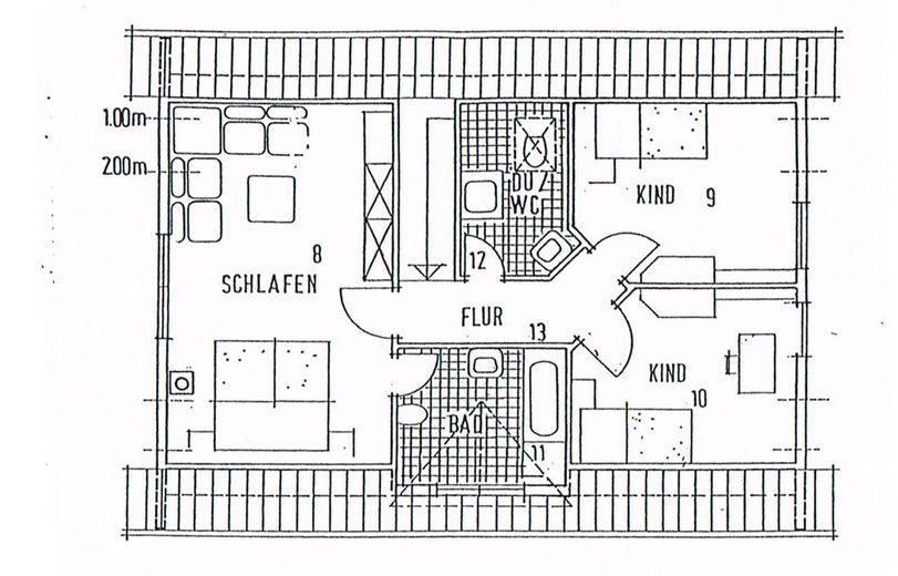 ZONDER COURTAGE: Moderne eengezinswoning met terras op het zuiden, carport en centrale, rustige ligging – Grundriss Obergeschoss