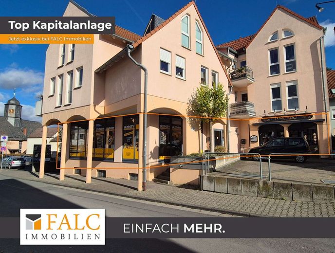 Gewerbe-Doppelpack - vermietete Gewerbeimmobilie mit zwei etablierten Nutzungen – Frontansicht
