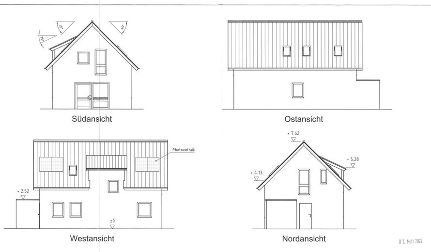 Baugrundstück für EFH, mit Bestand & Vorbescheid – Foto 1