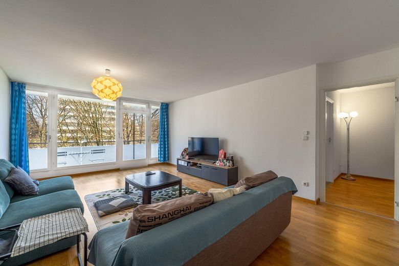 3,5 Zimmer ETW Bogenhausen-Cosimapark – Wohnzimmer