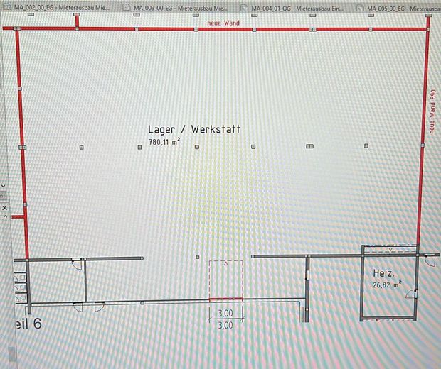 Provisionsfrei: 780 m2 Lagerfläche Delmenhorst, ab 3,50 pro QM – Grundriss