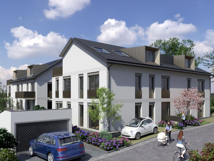 Ansicht Zufahrt Tiefgarage 