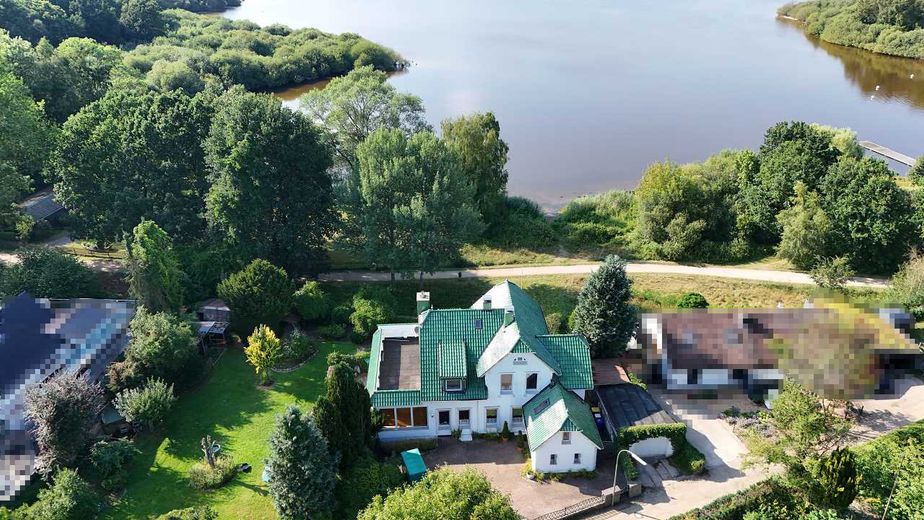 Haus am See und Baugrundstück am See in bester Wohnlage in 1.Seereihe,Seeblick,Villa am See,Kamin – Foto 1