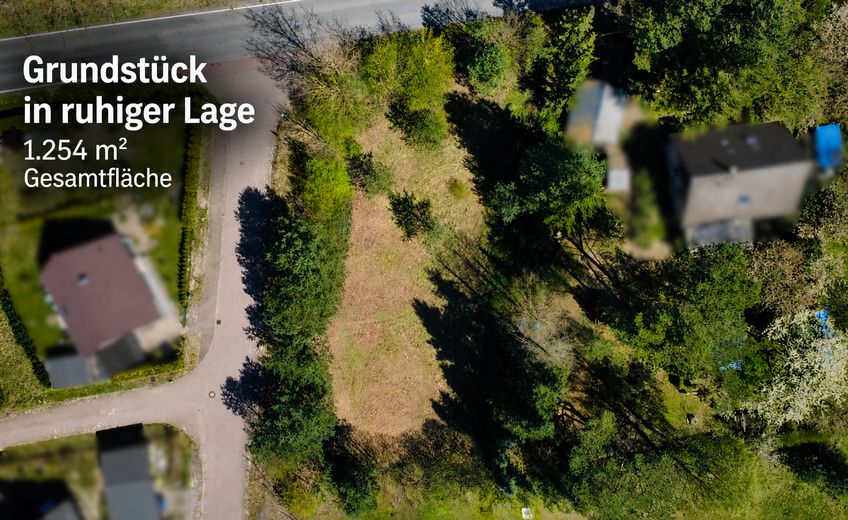 1.254 m² Baugrundstück nahe Stechlinsee – teilbar , ruhige Lage (provisionsfrei) – Ruhige Lage