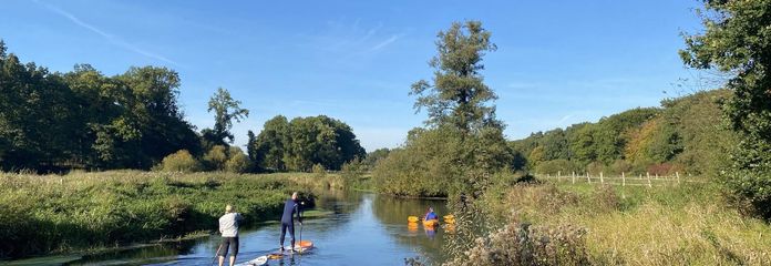 Eigenes Ufer an der Ilmenau