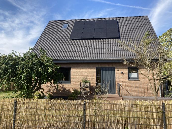 Haus mit Haupteingang