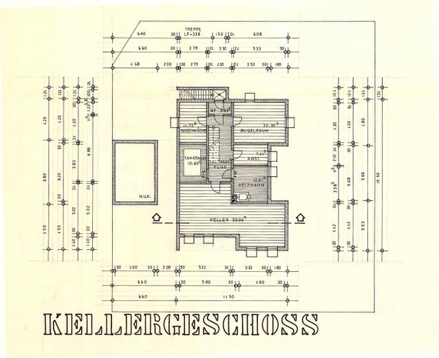Großzügiges Familienanwesen mit Einliegerwohnung, 225 m² Wohnfläche und besonderem Flair – Grundriss Kellergeschoss