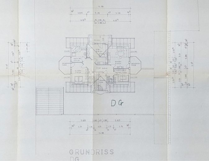 Grundriss Dachgeschoss