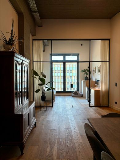 Viel Platz für den Alltag in dieser modernisierten 4-Zimmer-Loftwohnung in Lichtenberg – Arbeitszimmer
