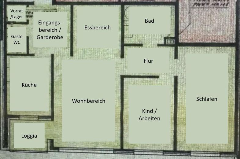 Renovated 3-room apartment with fitted kitchen and south-facing loggia in Kirchdornberg – Foto 19