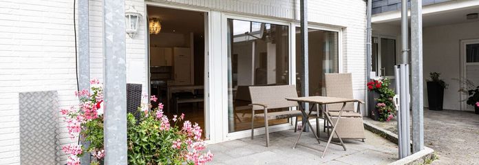 Überdachte Terrasse