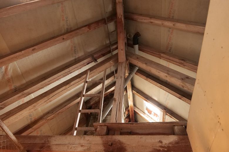 Loft+Wohnung+Dachrohling+Garten in Sagard/ Rügen – Dachboden