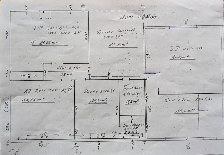 Bungalow mit Traum-Grundstück und Raum für eigene Ideen in toller Lage von Hamburg Kirchwerder – Grundriss