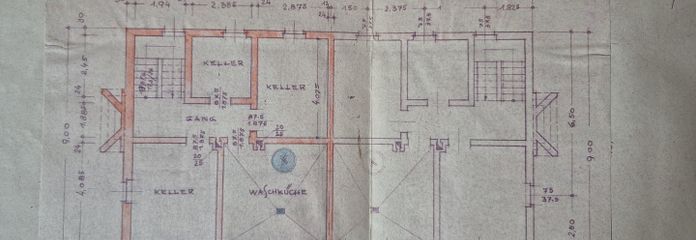 Originalgrundriss KG