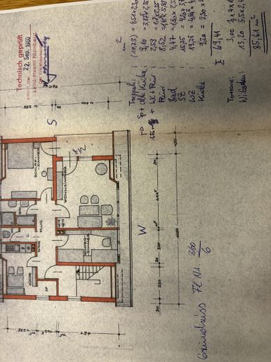 EG Grundriss Bestandsgebäude 