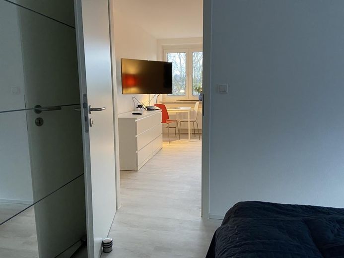 Blick ins Wohnzimmer  