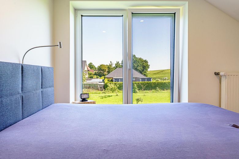 Schlafzimmer mit Fernblick