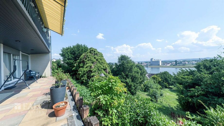 ¡Vista del Rin incluida! – Terrasse