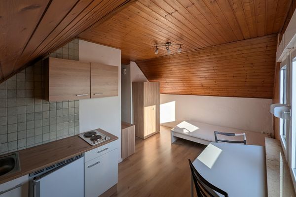 1-kamerappartement in het hart van Budenheim met directe verbinding naar de universiteit