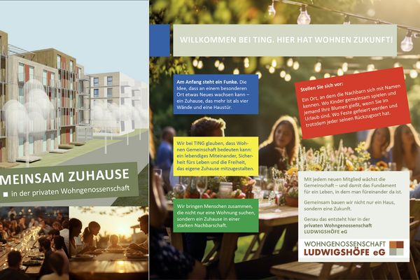 3-Zimmer-Wohnung (WBS/GEK) im Wohnquartier: Mehr als Wohnen - Gemeinsam Zuhause Ludwigshöfe (LH)