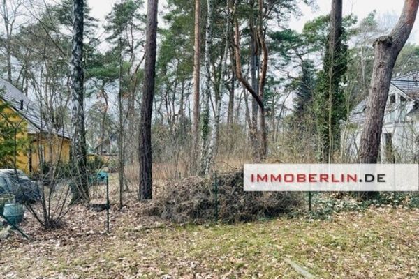 IMMOBERLIN.DE - Naturschönes Baugrundstück in idyllischer Lage im Berliner Speckgürtel