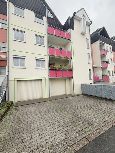 Zentrale Eigentumswohnung in Siegburg, Kaldauen zu verkaufen – Fassade