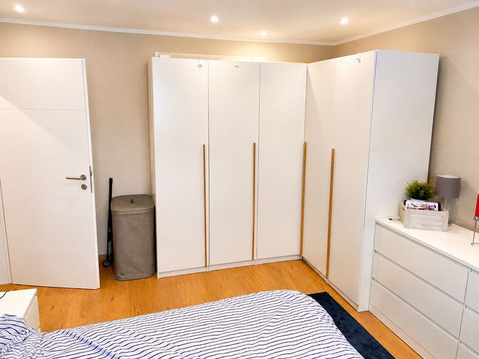 Essen Rüttenscheid’de daire – Schlafzimmer
