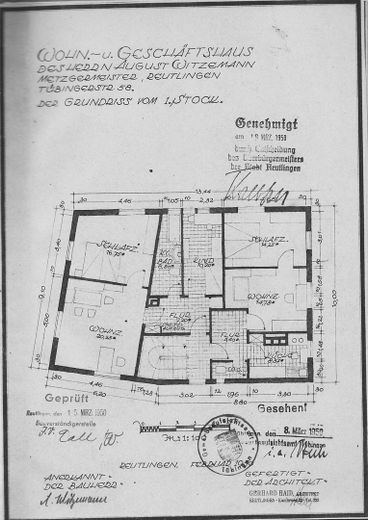 Immeuble collectif, 4 logements, 1 unité commerciale, Reutlingen, Tübinger Straße, prix à négocier – Photo 12