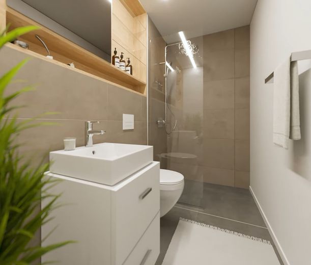 Badezimmer (Projektbild) 