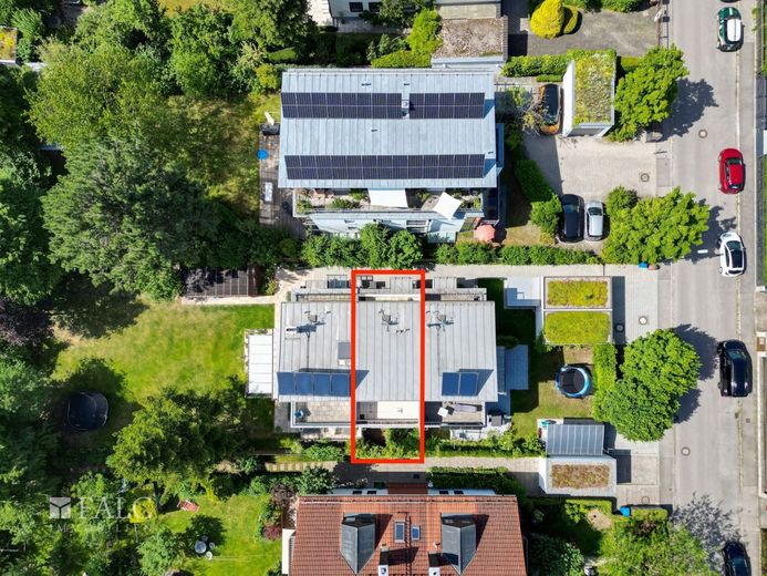 Wohnglück auf vier Ebenen - modernes Reihenmittelhaus in begehrter Lage von Feldmoching – Grundstück
