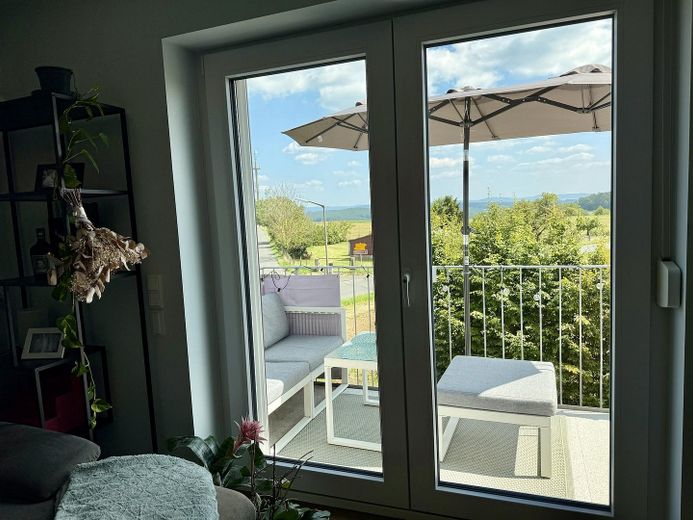 Balkonlu, asansörlü, manzaralı ve üst düzey donanımlı modern 3 odalı daire – Balkon