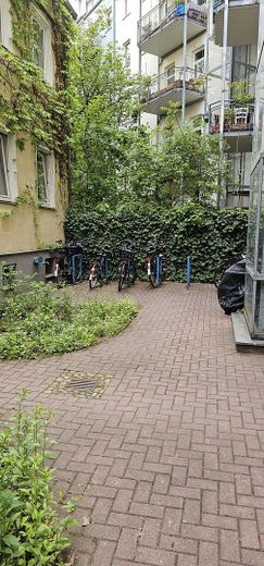 Wohnen am Zionskirchplatz – sanierter Altbau in einer der schönsten Lagen Berlins – Fahrradanlage Innenhof