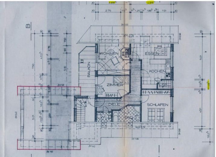 Grundriss Dachgeschoss