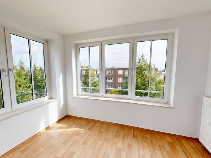 ** Helle 4-Zi.-Whg. mit BALKON und EBK in Rahlstedt ** – Ansicht I: Schlafzimmer III