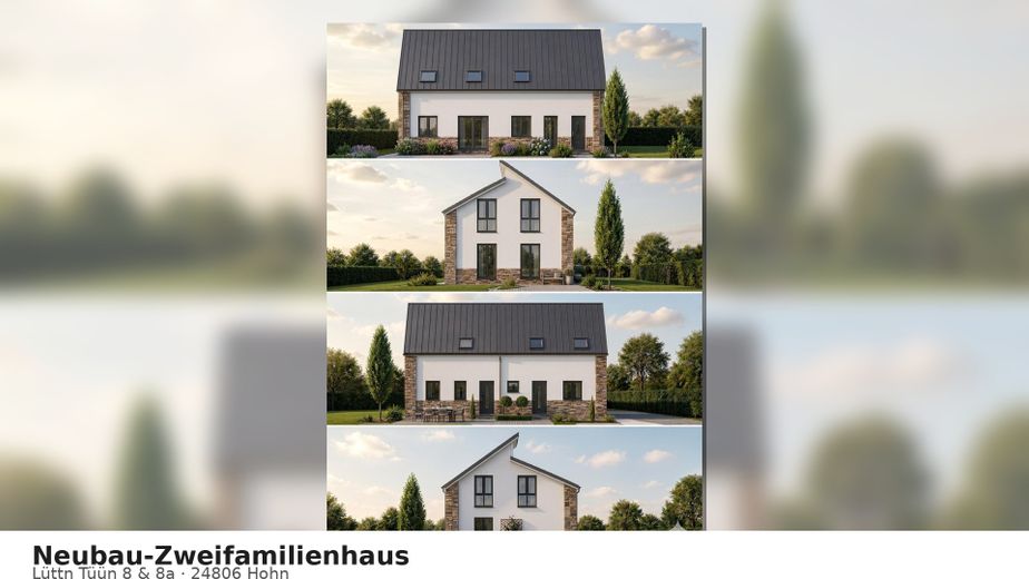 Neubau in Hohn – 2 moderne Wohneinheiten, einzeln oder im Paket erwerbbar – Foto 1
