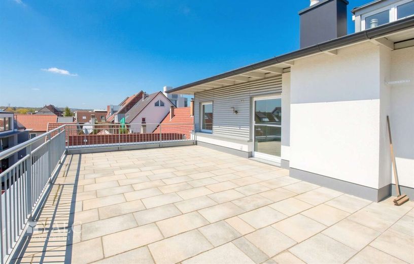 Exklusives Penthouse im Zentrum Göppingen – Dachterrasse