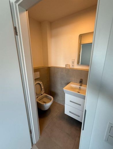 Modernes 1-Zimmer-Apartment mit Einbauküche – auf Wunsch möbliert – in Mörfelden-Walldorf – WC
